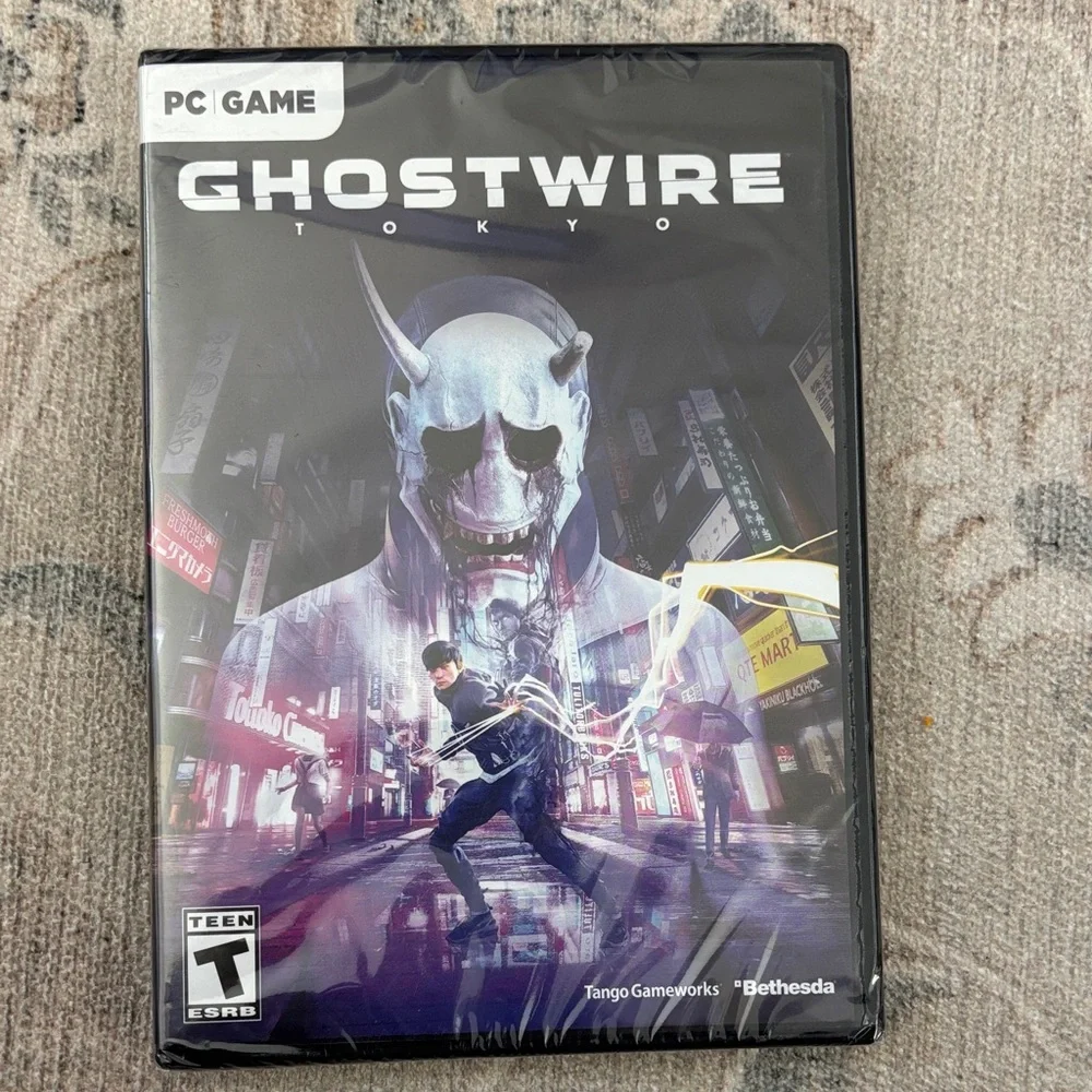 Ghostwire: Tokyo PC Game by - Black Cover Brand New Sealed